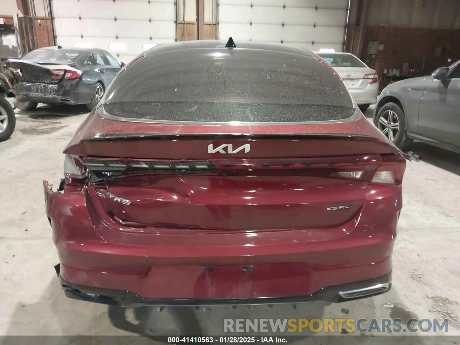 16 fotografías del automóvil dañado 5XXG64J26NG132254 KIA K5 2022
