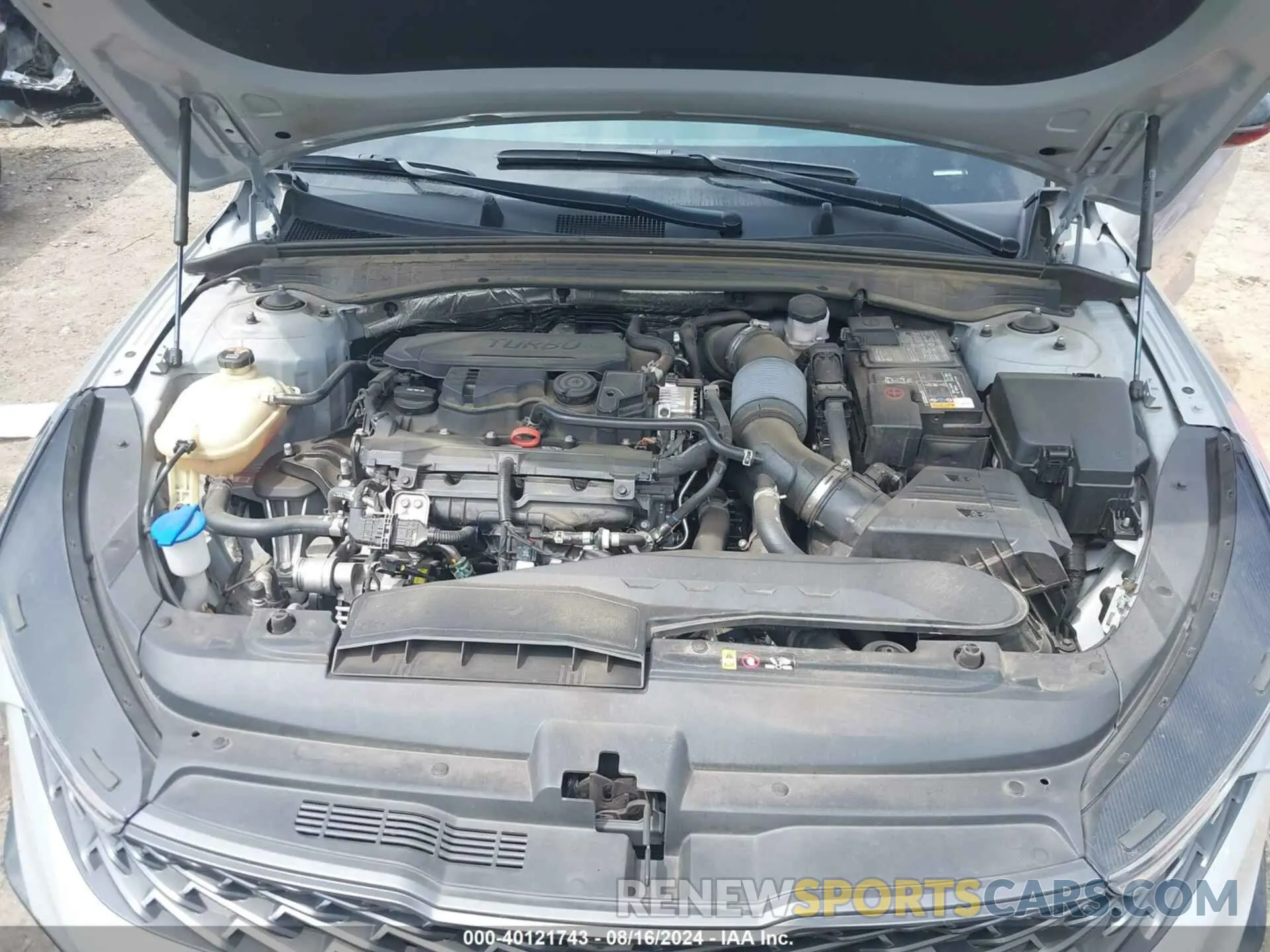 10 fotografías del automóvil dañado 5XXG64J26NG134876 KIA K5 2022