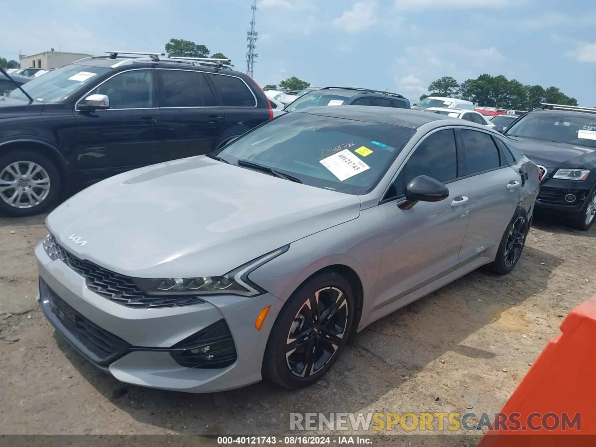 2 fotografías del automóvil dañado 5XXG64J26NG134876 KIA K5 2022