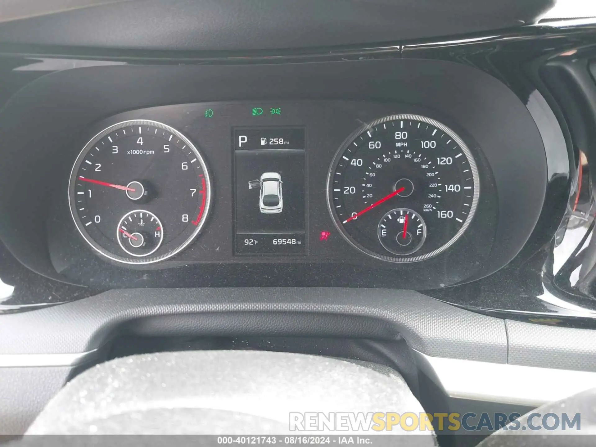 7 fotografías del automóvil dañado 5XXG64J26NG134876 KIA K5 2022