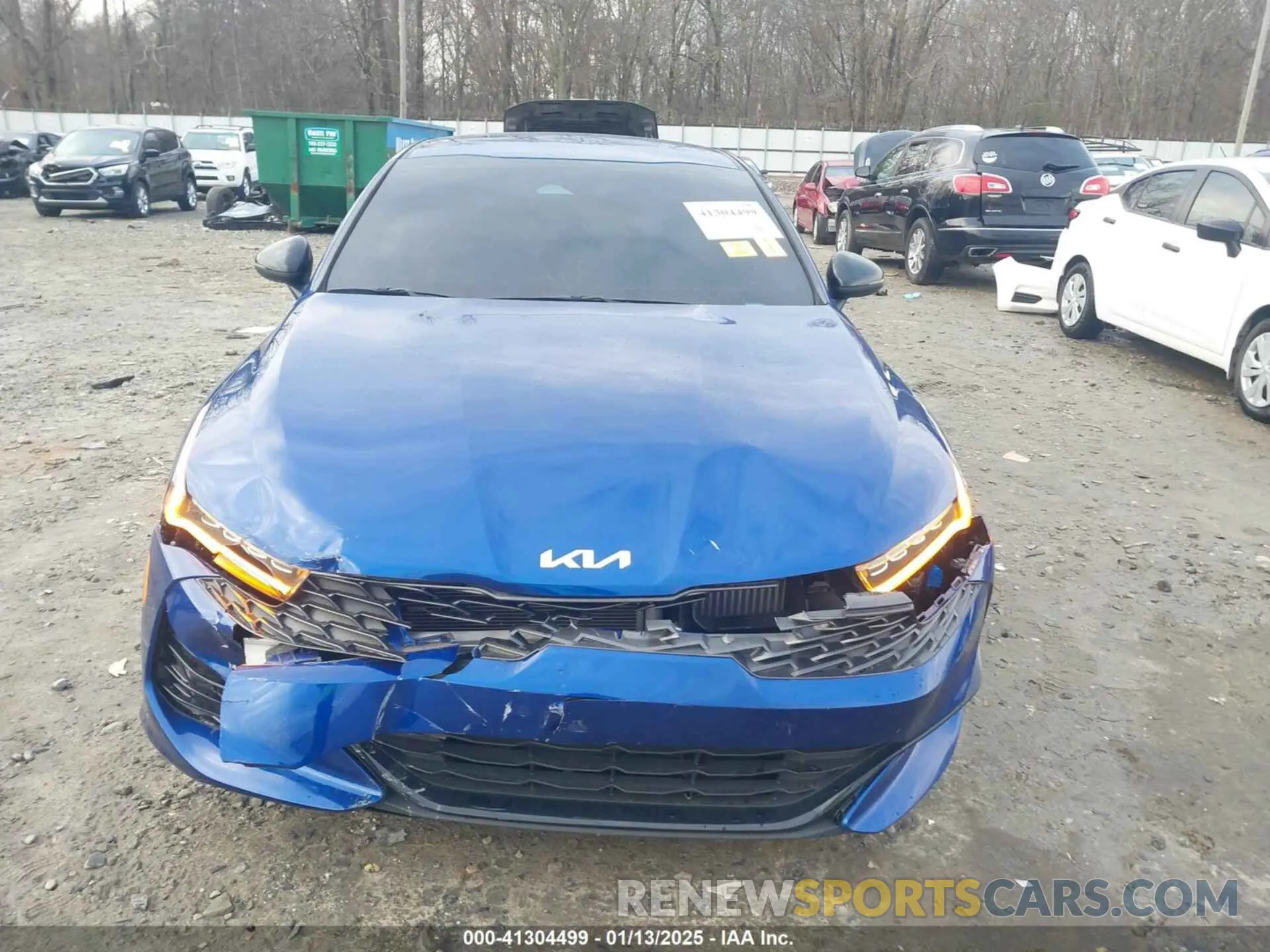 12 fotografías del automóvil dañado 5XXG64J26NG146817 KIA K5 2022