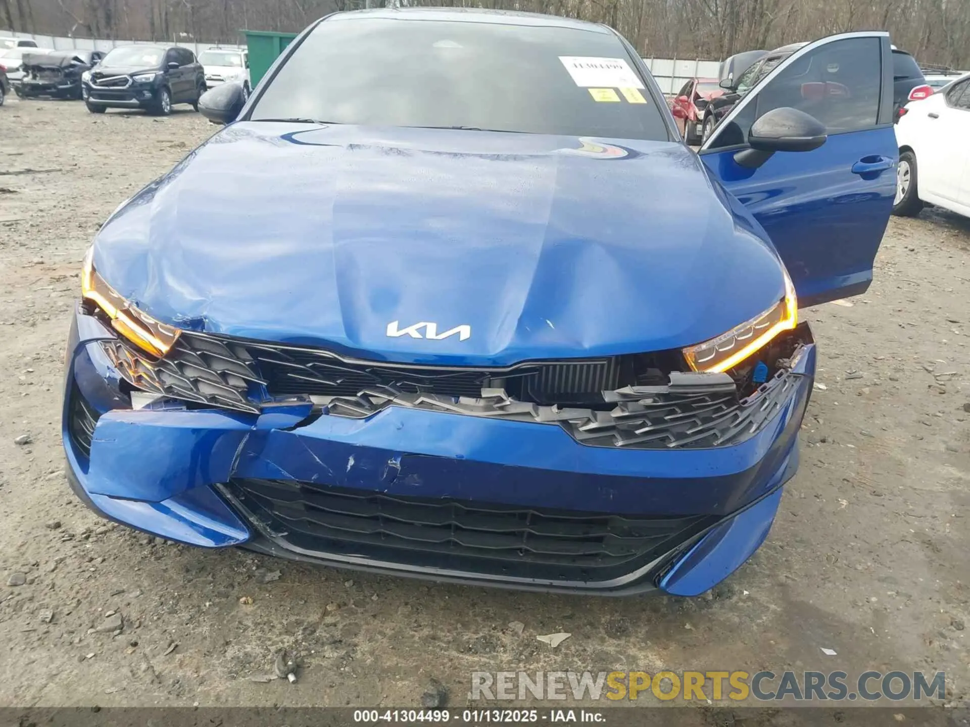 6 fotografías del automóvil dañado 5XXG64J26NG146817 KIA K5 2022