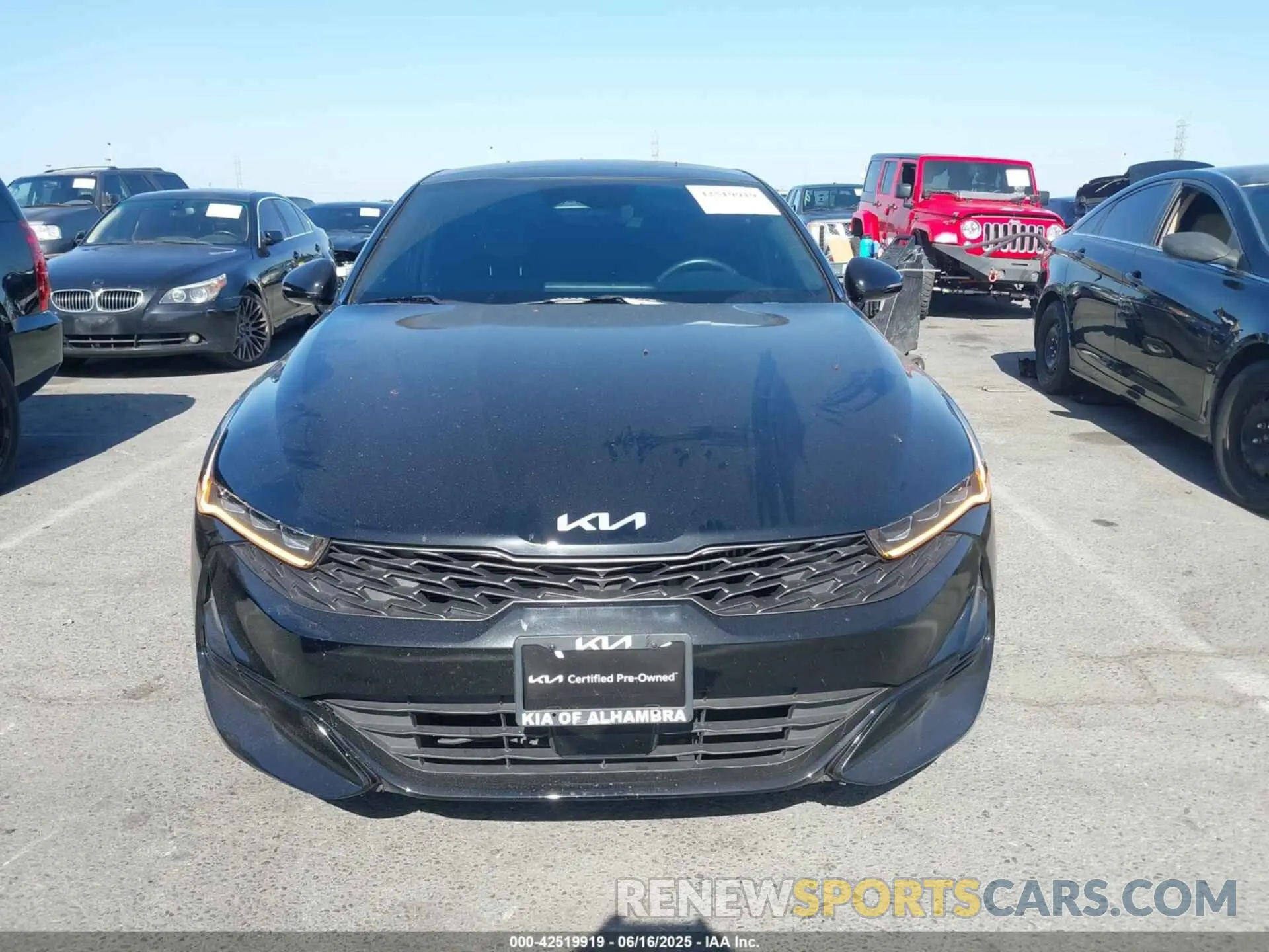 12 fotografías del automóvil dañado 5XXG64J27NG082819 KIA K5 2022