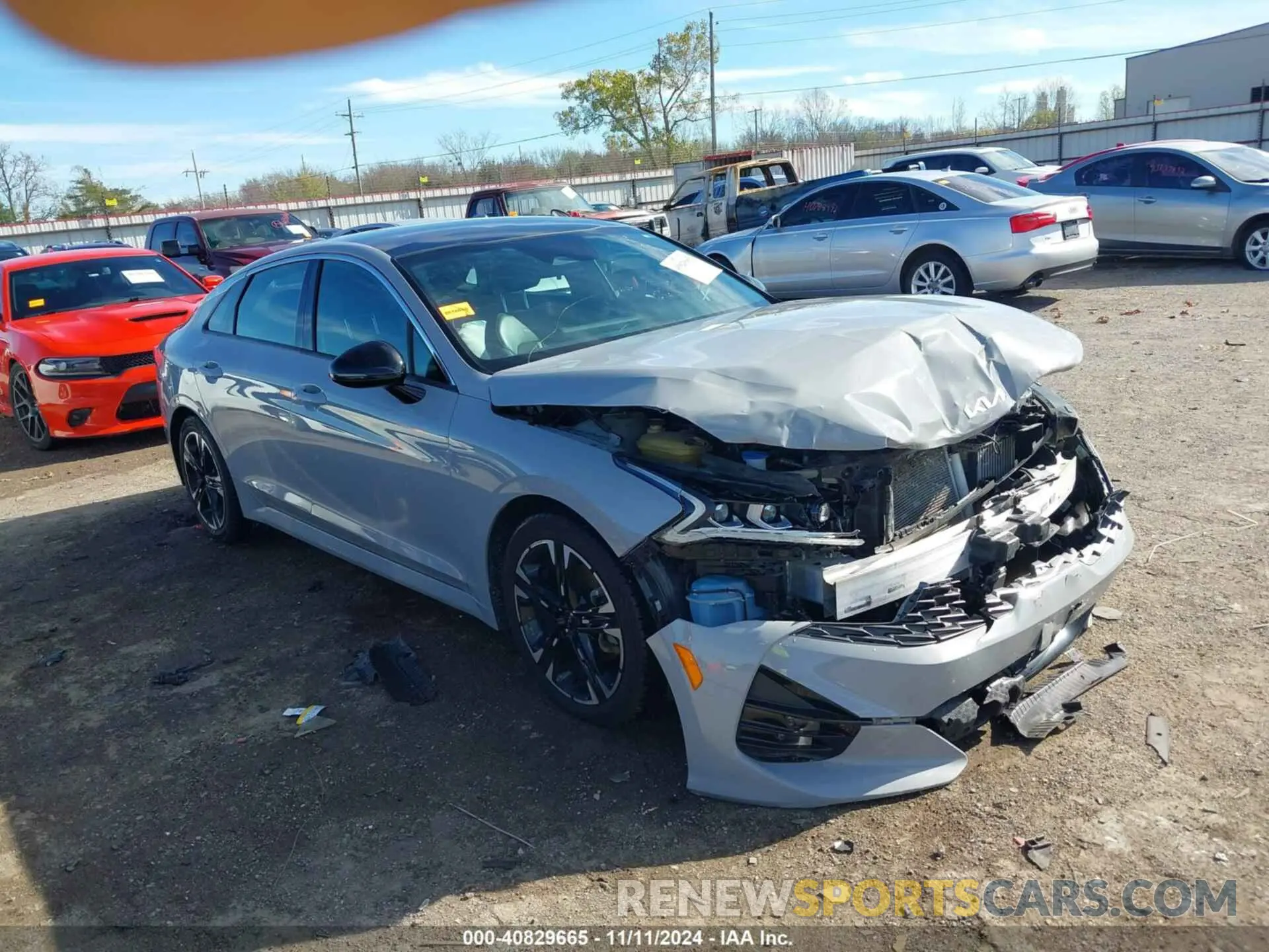 1 fotografías del automóvil dañado 5XXG64J27NG082917 KIA K5 2022