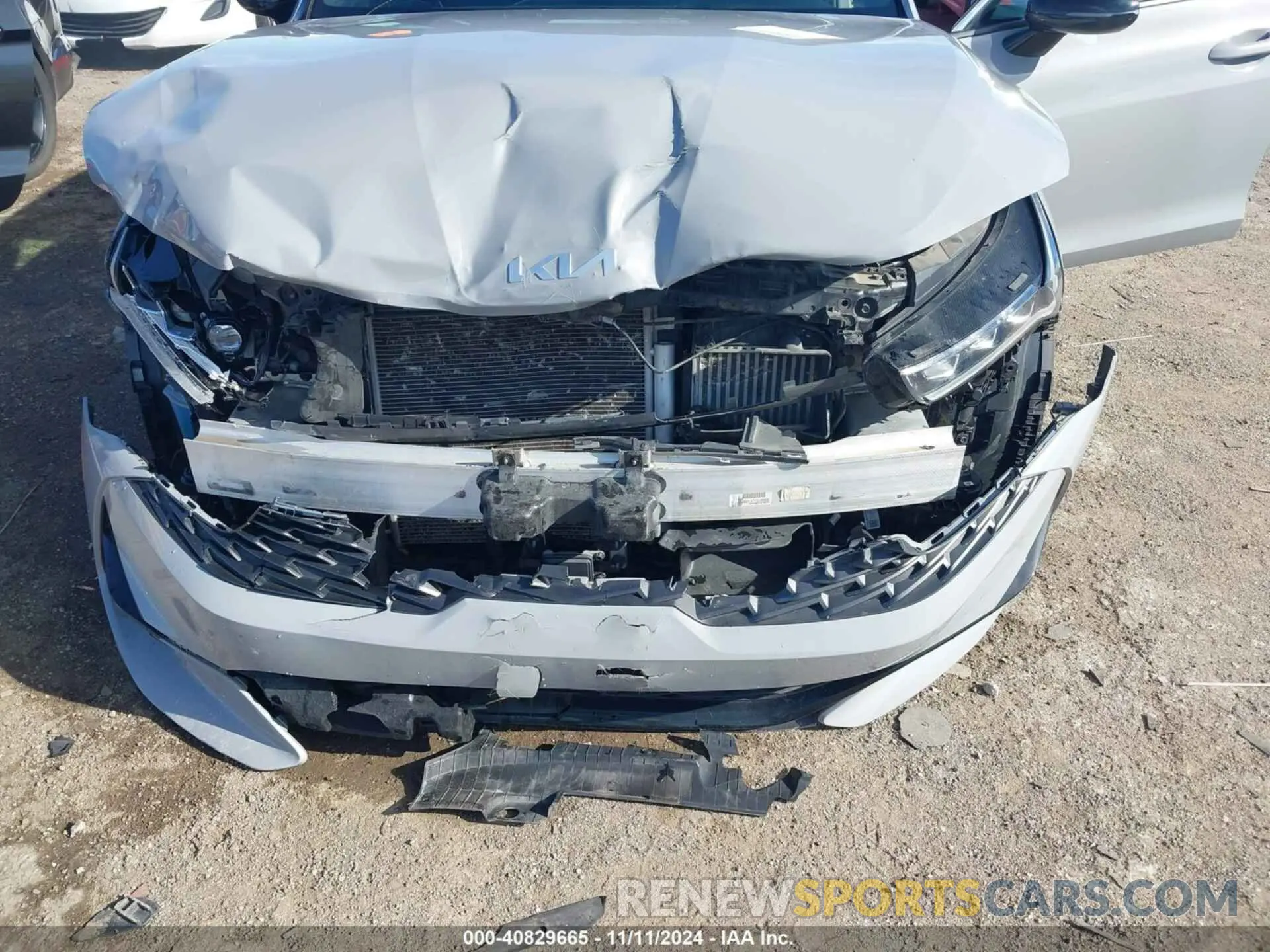 6 fotografías del automóvil dañado 5XXG64J27NG082917 KIA K5 2022