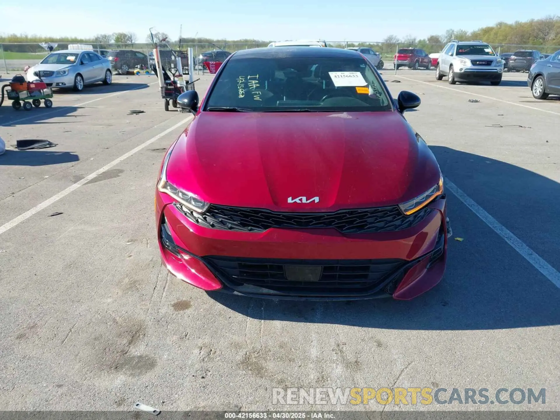 12 fotografías del automóvil dañado 5XXG64J27NG115298 KIA K5 2022