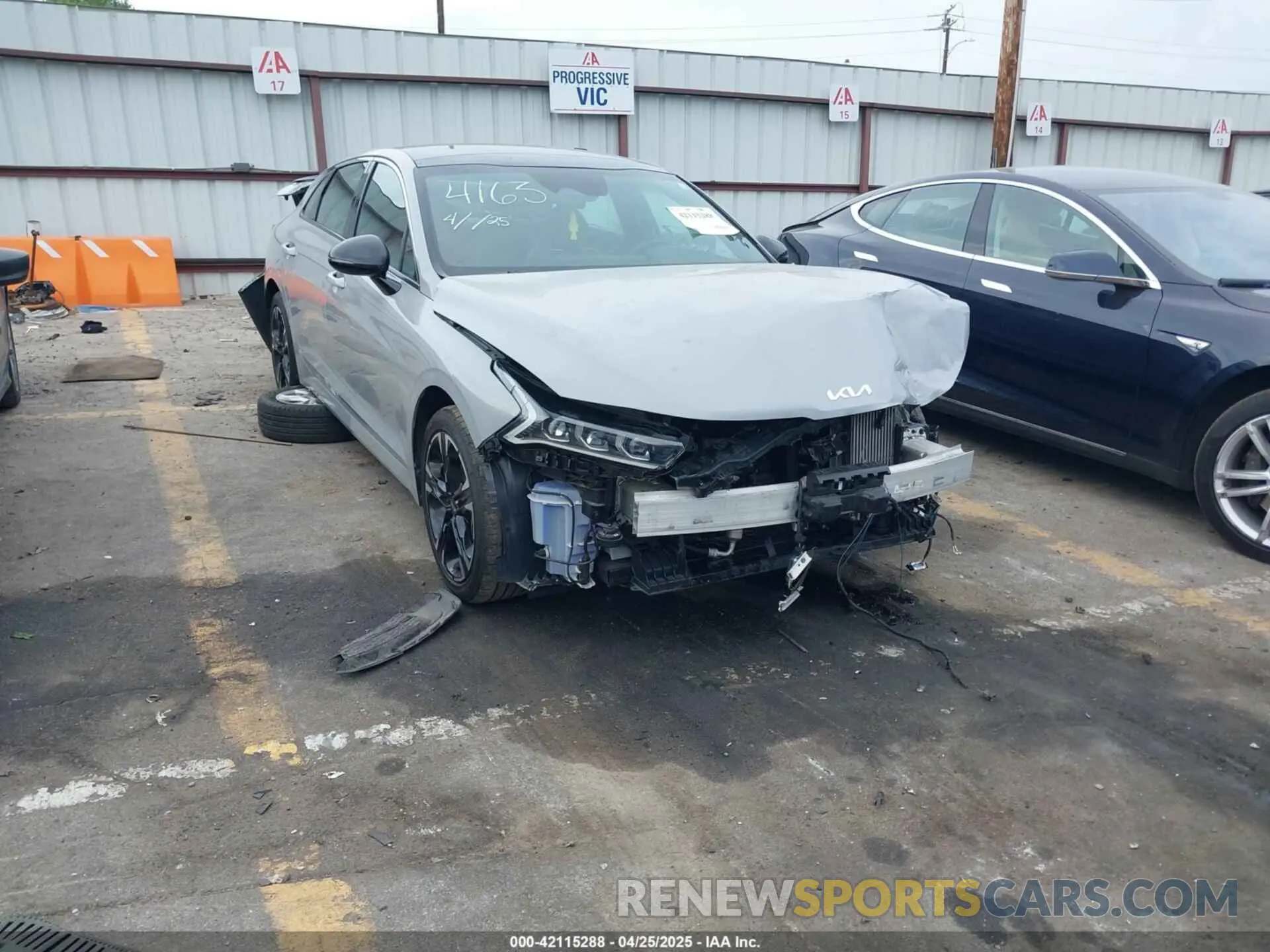 1 fotografías del automóvil dañado 5XXG64J27NG124163 KIA K5 2022