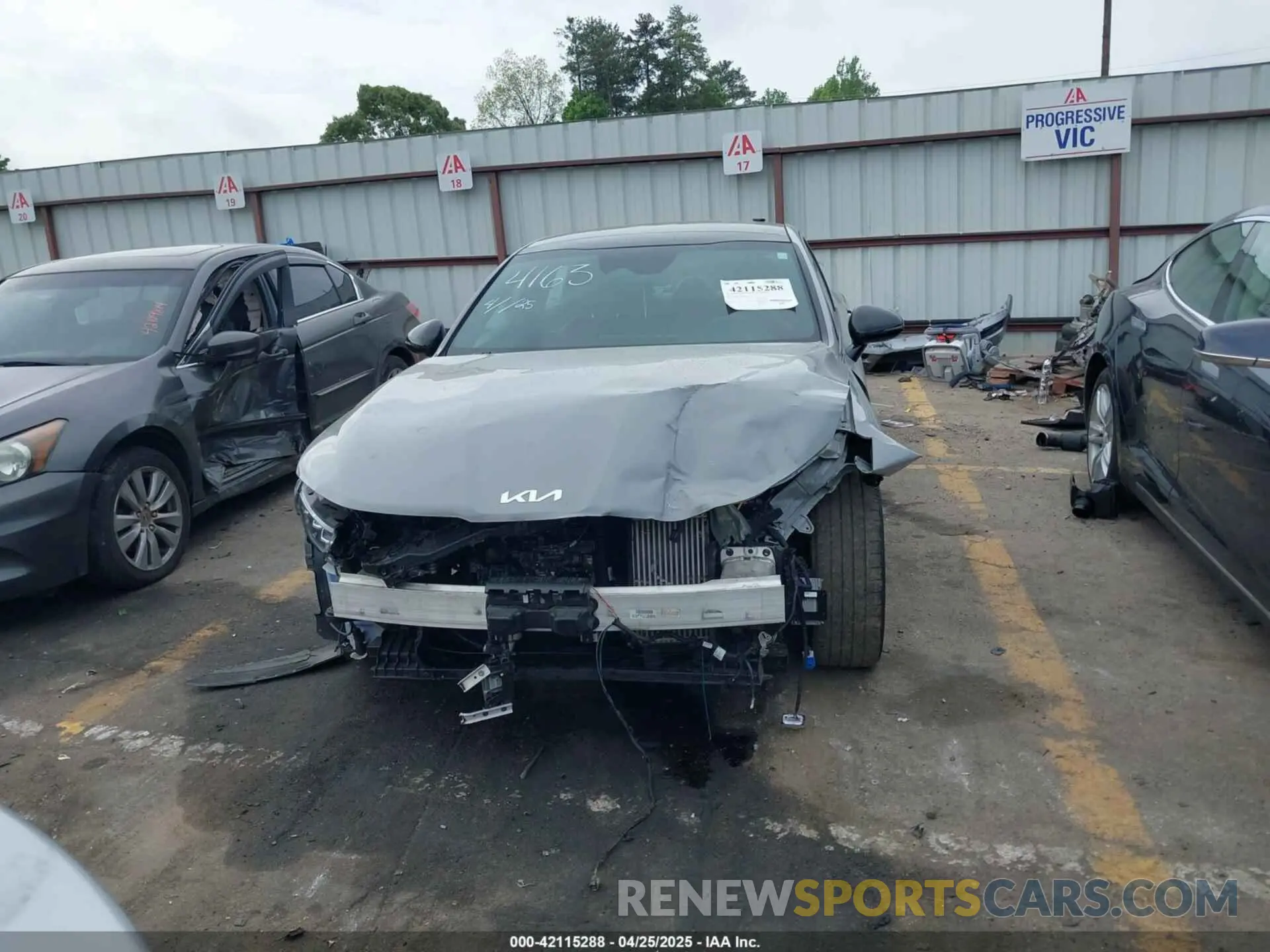 12 fotografías del automóvil dañado 5XXG64J27NG124163 KIA K5 2022