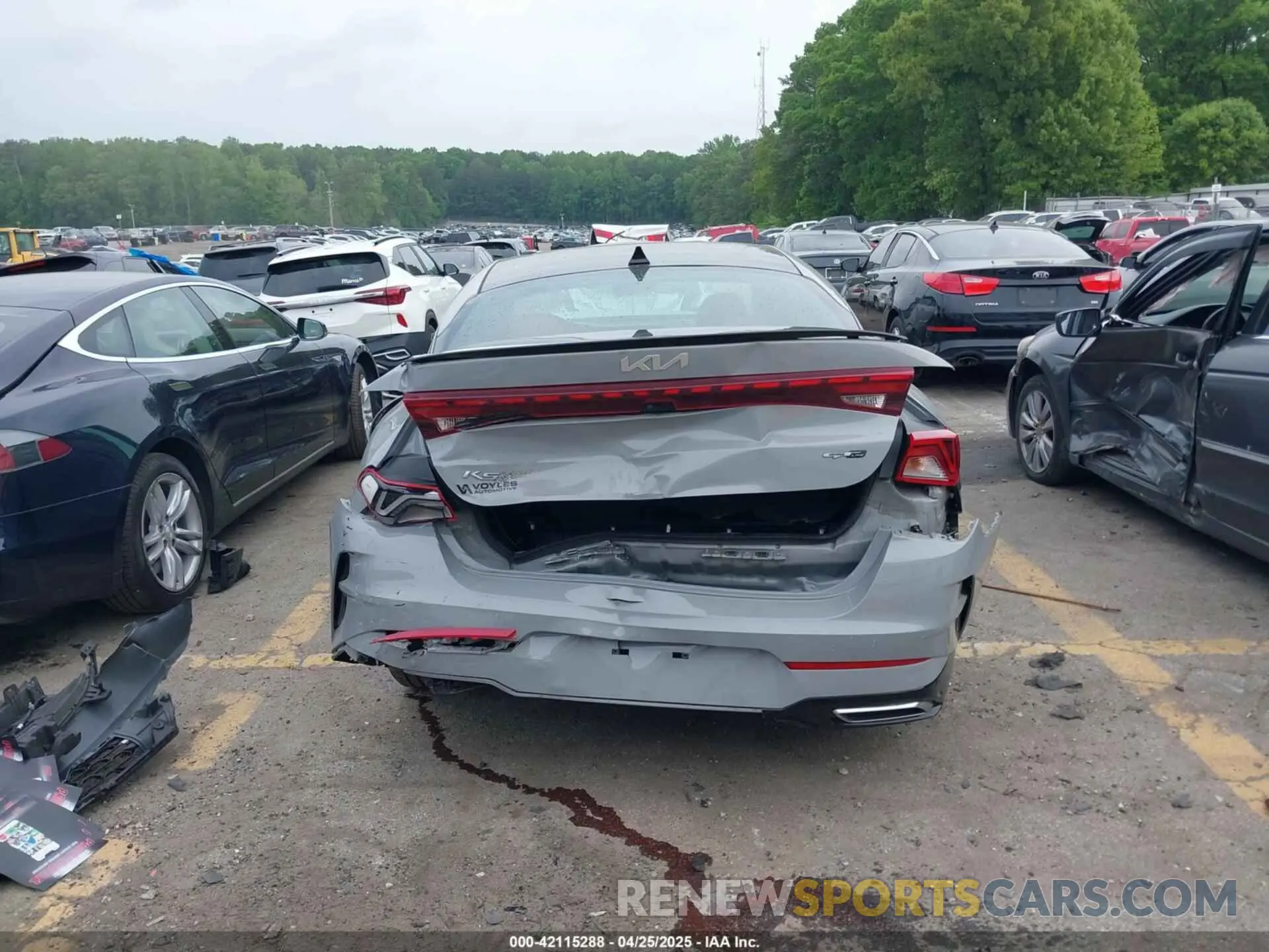 16 fotografías del automóvil dañado 5XXG64J27NG124163 KIA K5 2022