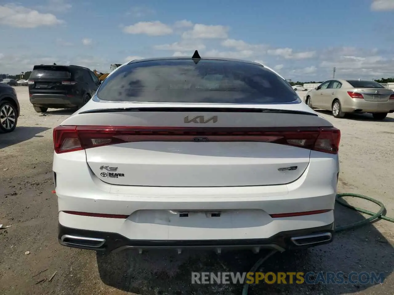 6 fotografías del automóvil dañado 5XXG64J27NG127872 KIA K5 2022