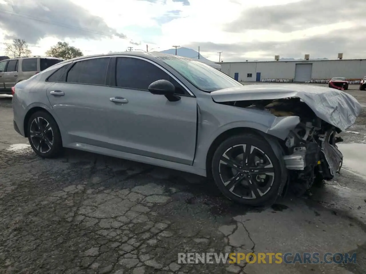 4 fotografías del automóvil dañado 5XXG64J27NG153775 KIA K5 2022