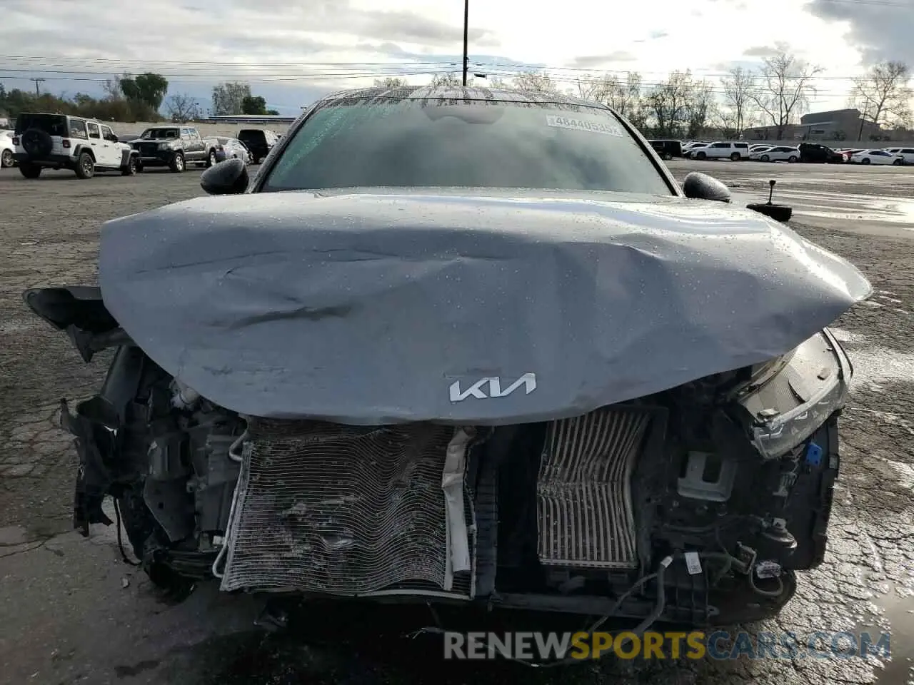 5 fotografías del automóvil dañado 5XXG64J27NG153775 KIA K5 2022