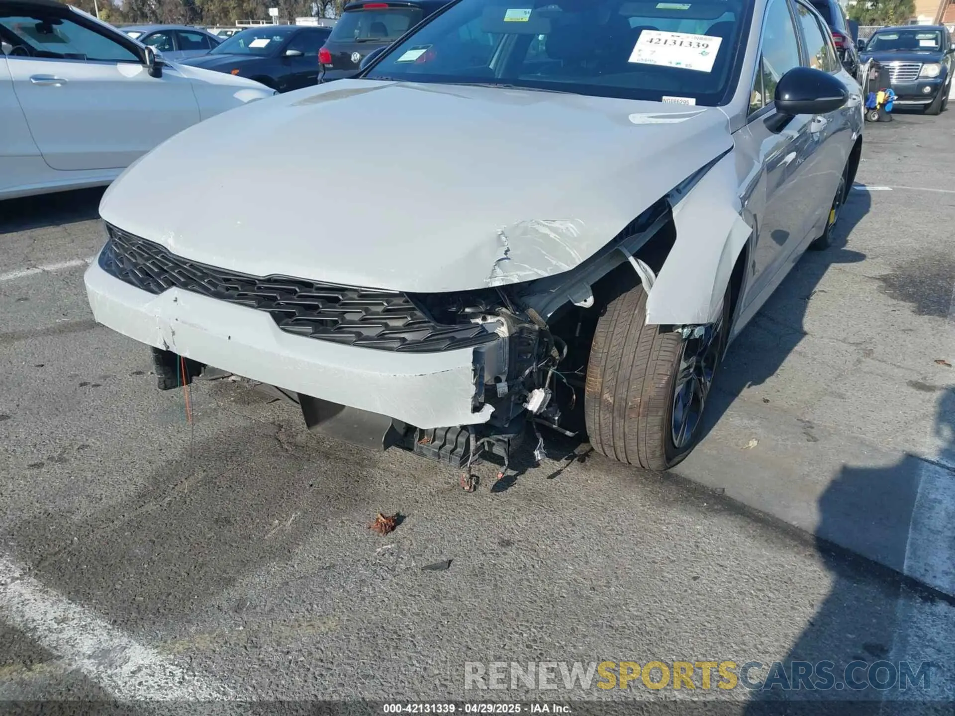6 fotografías del automóvil dañado 5XXG64J28NG086295 KIA K5 2022