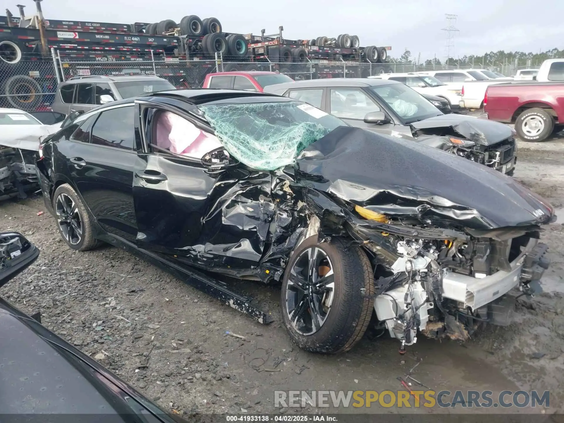 13 fotografías del automóvil dañado 5XXG64J28NG088578 KIA K5 2022