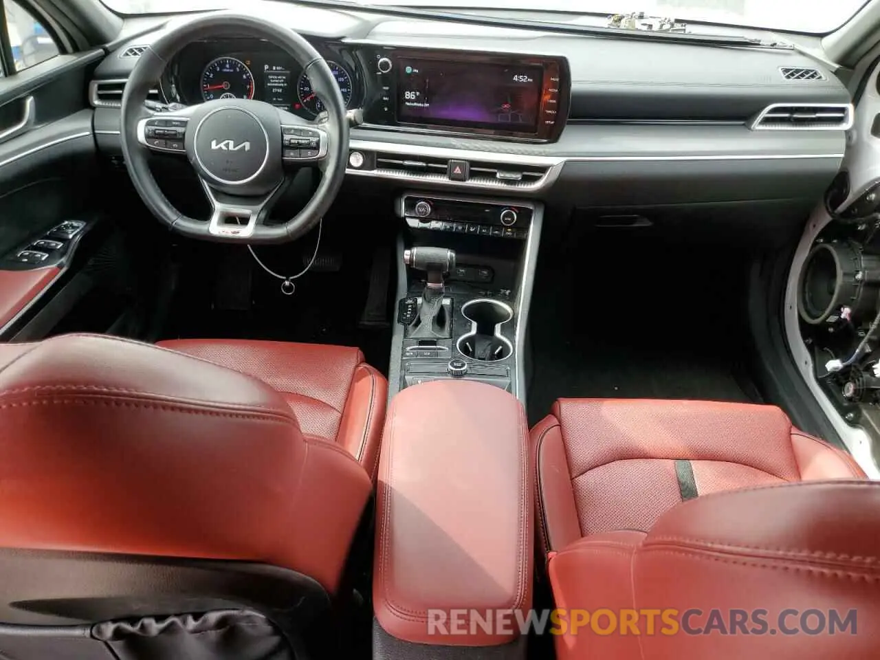 8 fotografías del automóvil dañado 5XXG64J28NG096146 KIA K5 2022