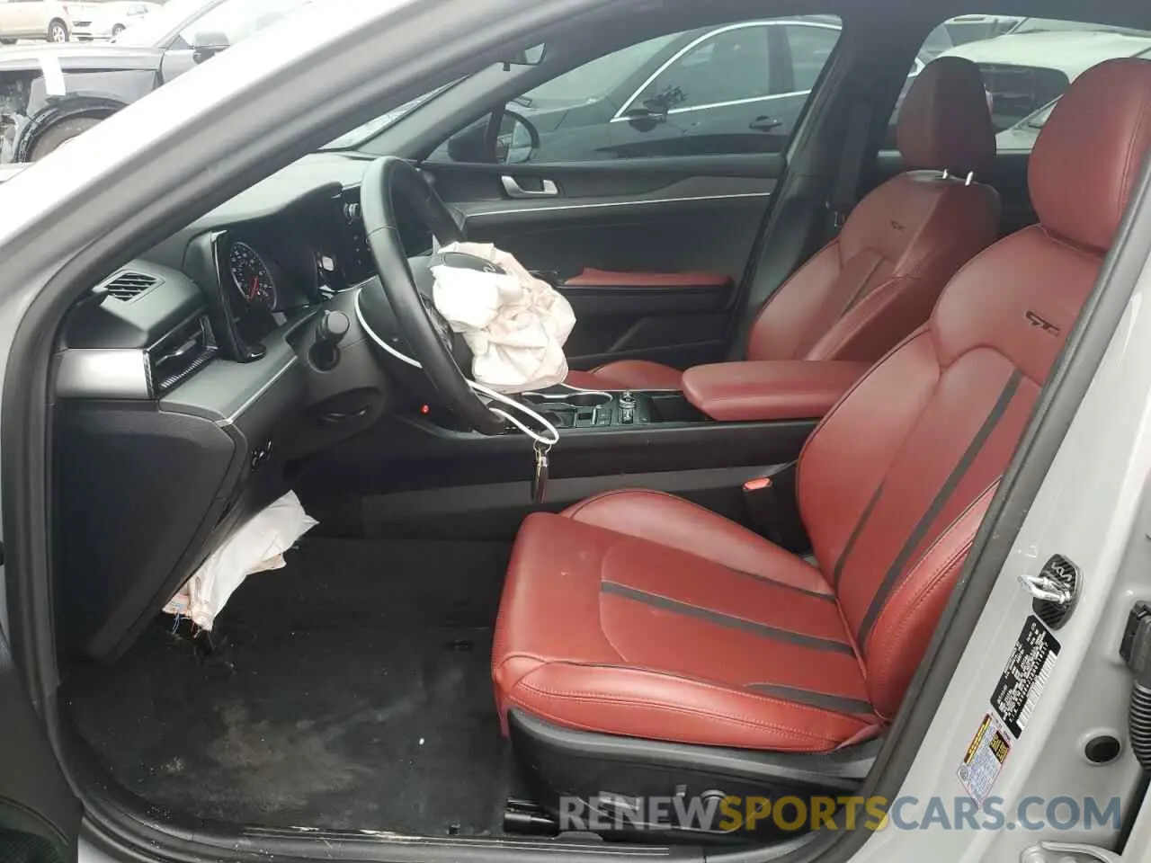 7 fotografías del automóvil dañado 5XXG64J28NG118517 KIA K5 2022