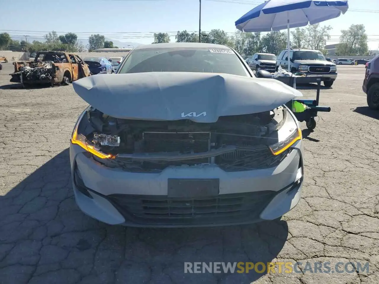 5 fotografías del automóvil dañado 5XXG64J28NG134099 KIA K5 2022