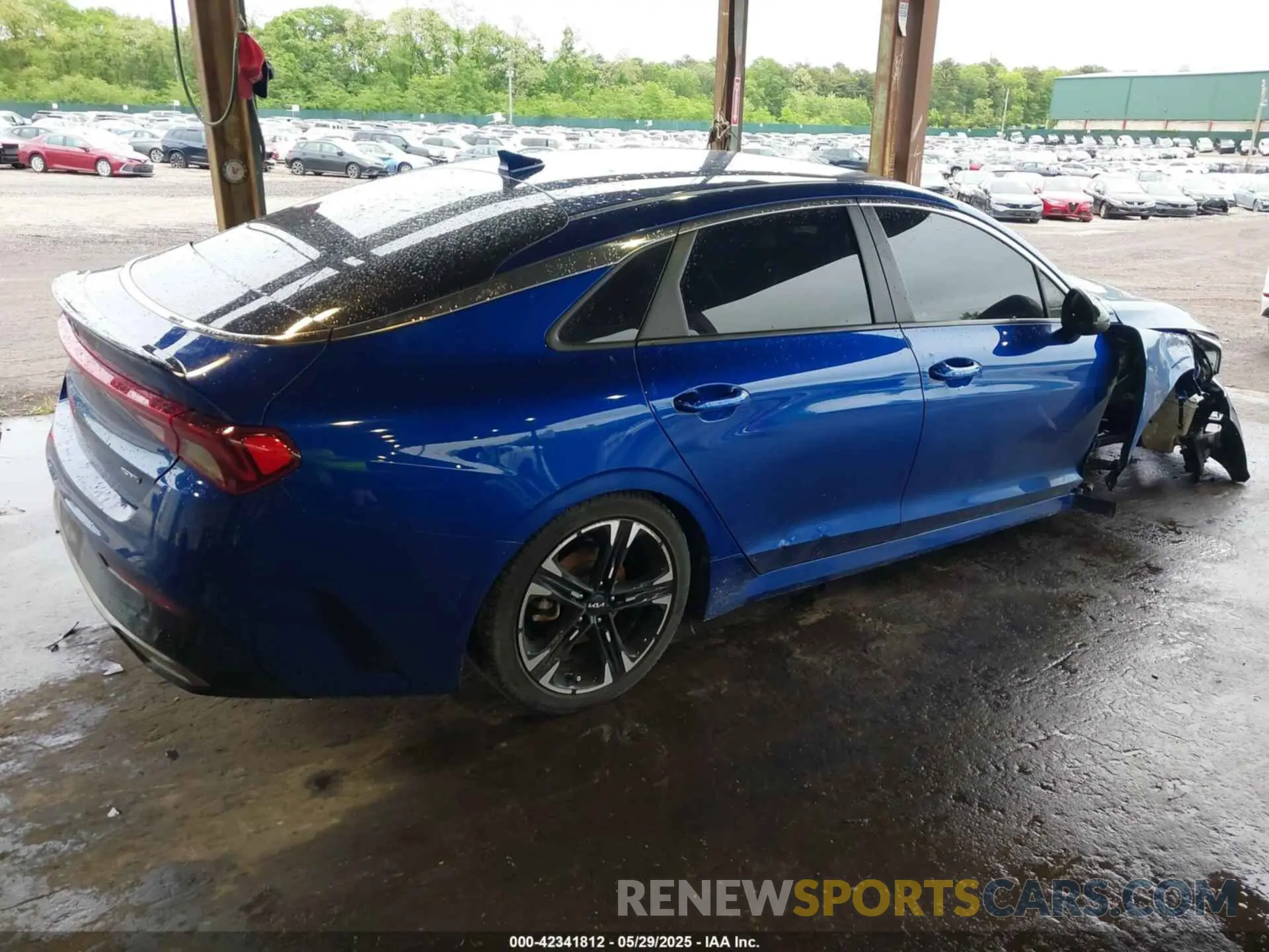 4 fotografías del automóvil dañado 5XXG64J28NG135866 KIA K5 2022