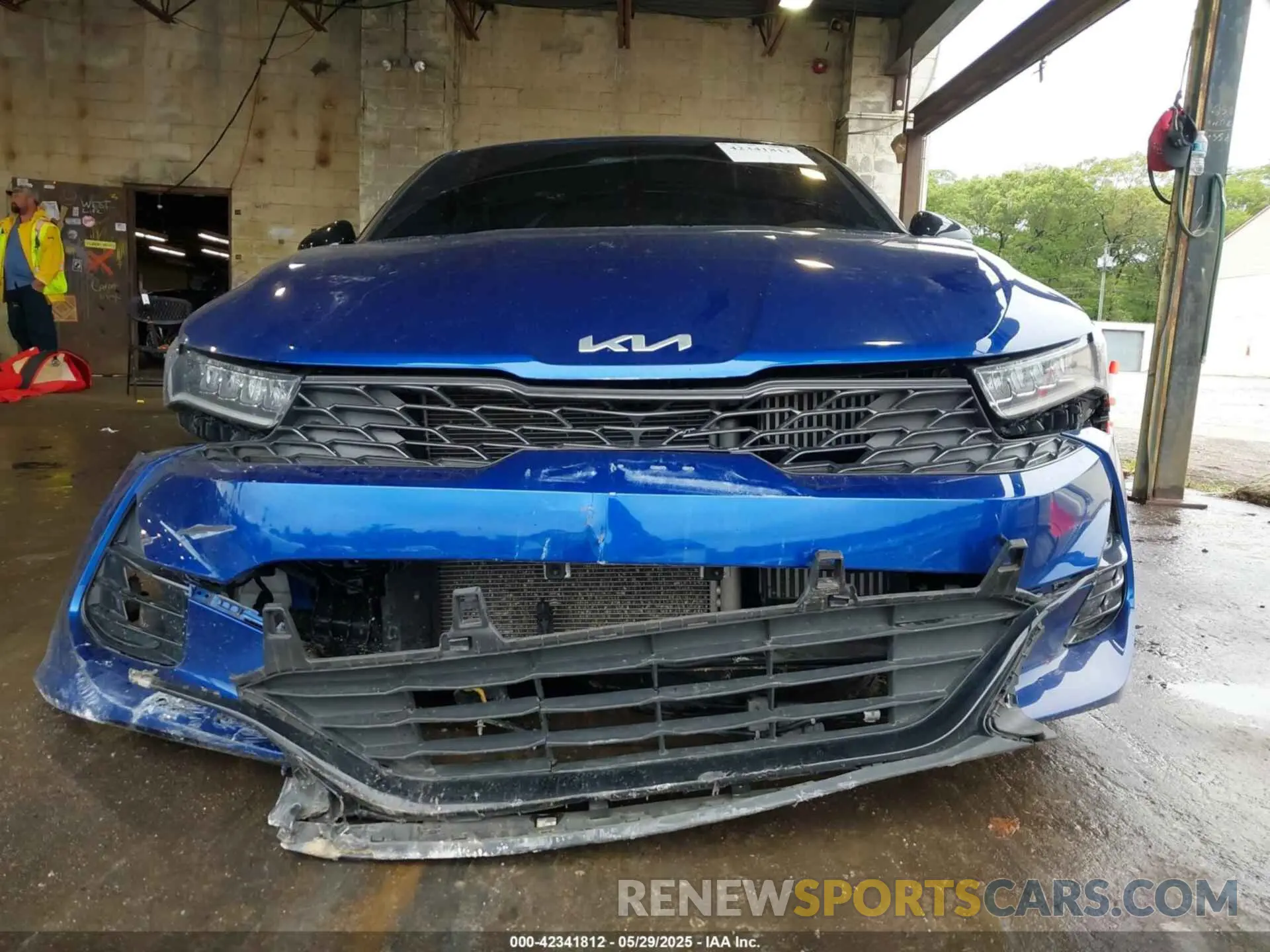6 fotografías del automóvil dañado 5XXG64J28NG135866 KIA K5 2022