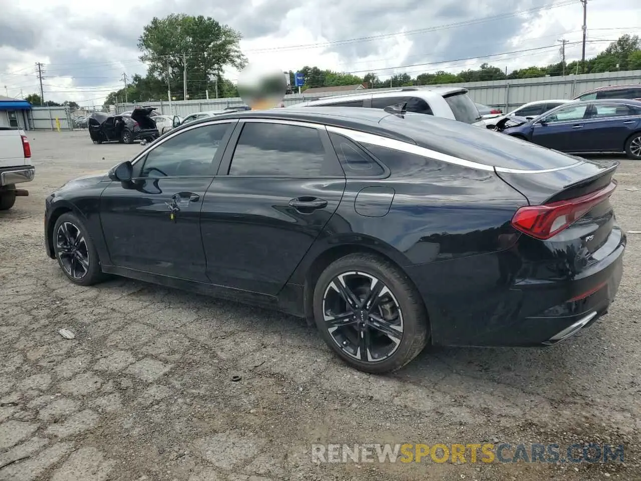 2 fotografías del automóvil dañado 5XXG64J28NG160234 KIA K5 2022