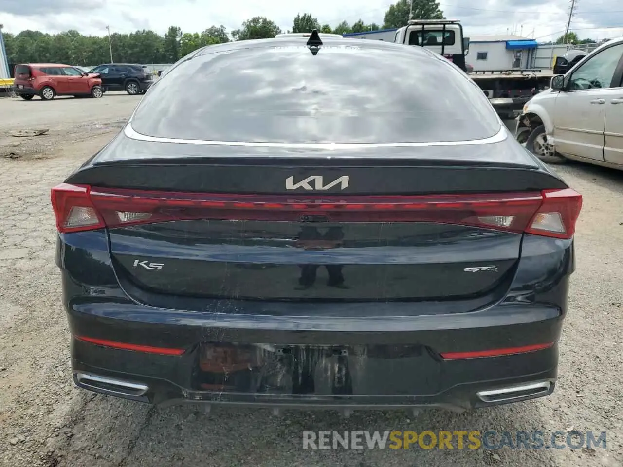6 fotografías del automóvil dañado 5XXG64J28NG160234 KIA K5 2022
