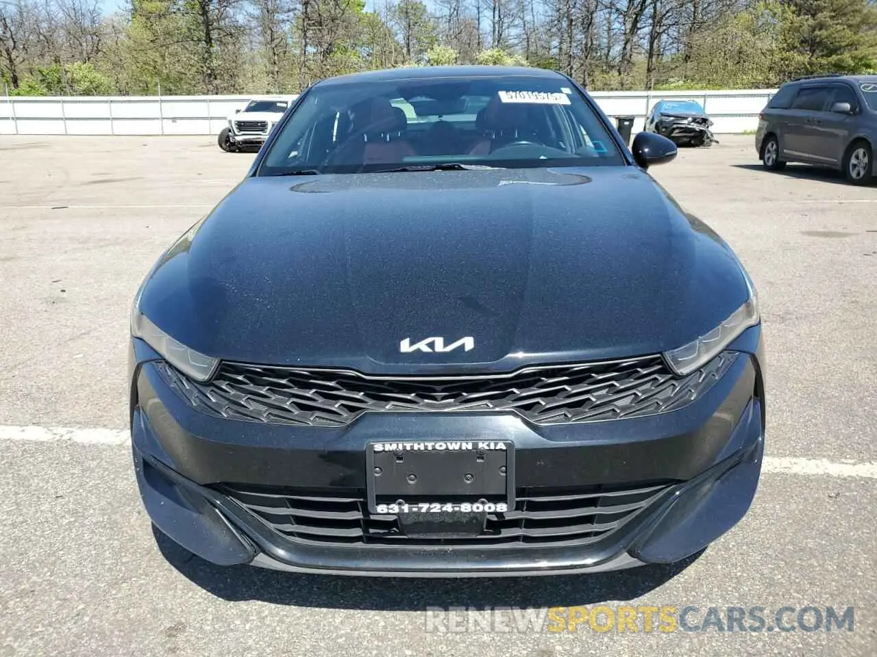 5 fotografías del automóvil dañado 5XXG64J29NG101743 KIA K5 2022
