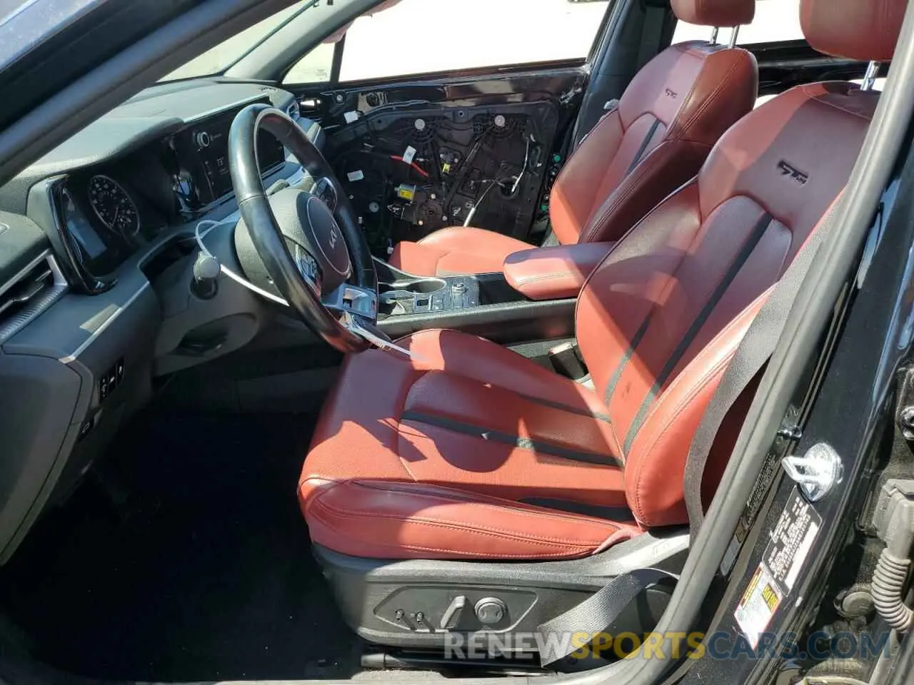 7 fotografías del automóvil dañado 5XXG64J29NG101743 KIA K5 2022