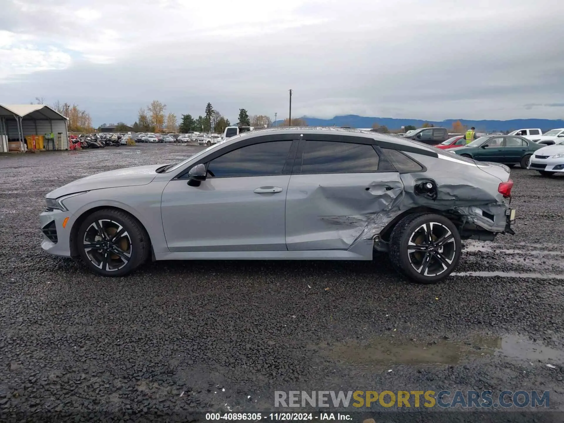 15 fotografías del automóvil dañado 5XXG64J29NG120146 KIA K5 2022