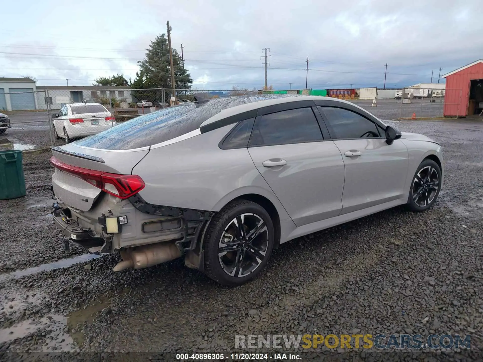 4 fotografías del automóvil dañado 5XXG64J29NG120146 KIA K5 2022