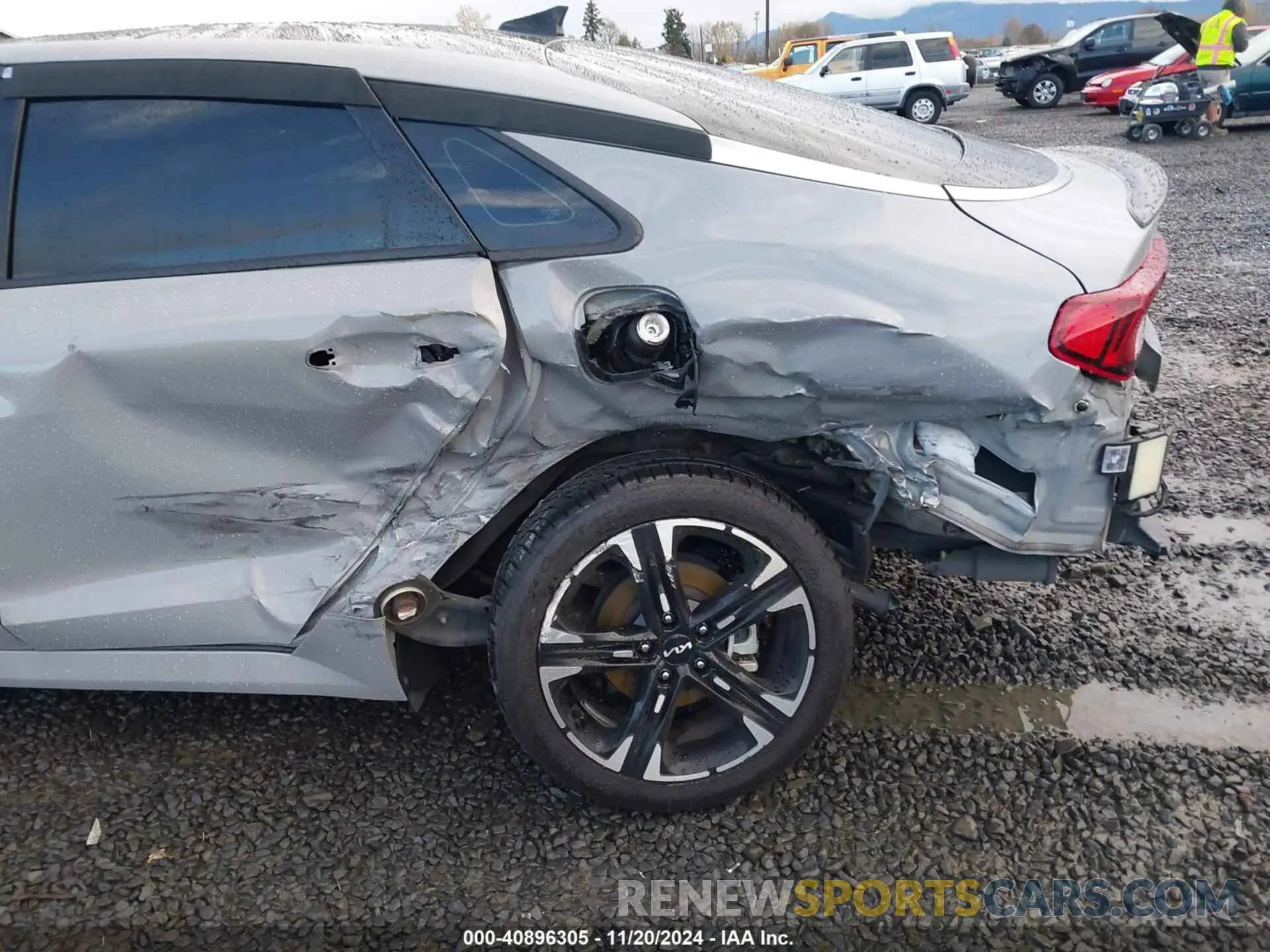 6 fotografías del automóvil dañado 5XXG64J29NG120146 KIA K5 2022