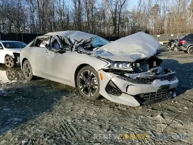 10 fotografías del automóvil dañado 5XXG64J29NG125220 KIA K5 2022