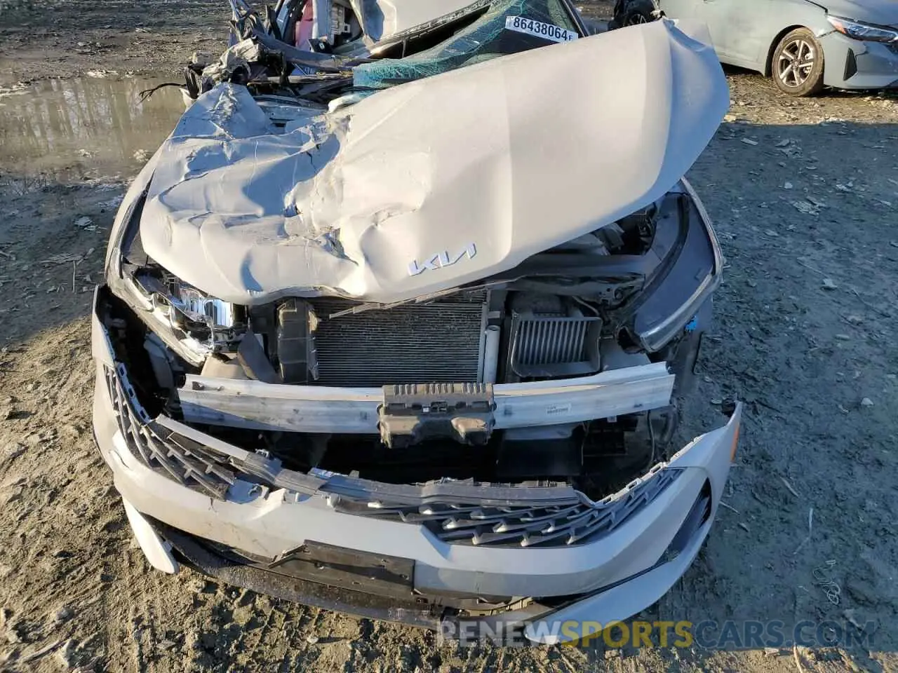 12 fotografías del automóvil dañado 5XXG64J29NG125220 KIA K5 2022