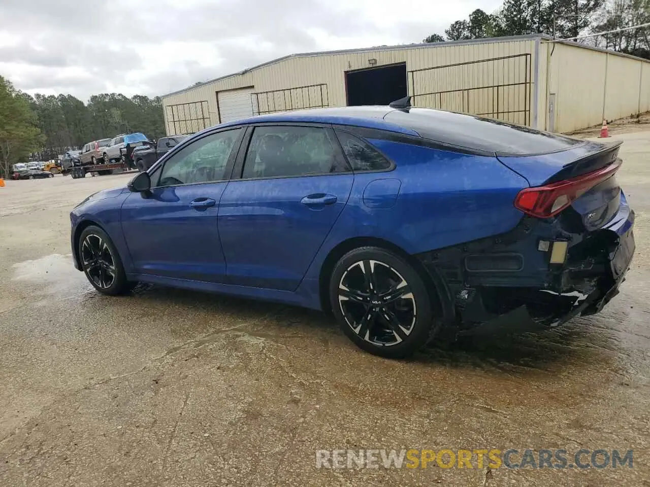 2 fotografías del automóvil dañado 5XXG64J2XNG083561 KIA K5 2022