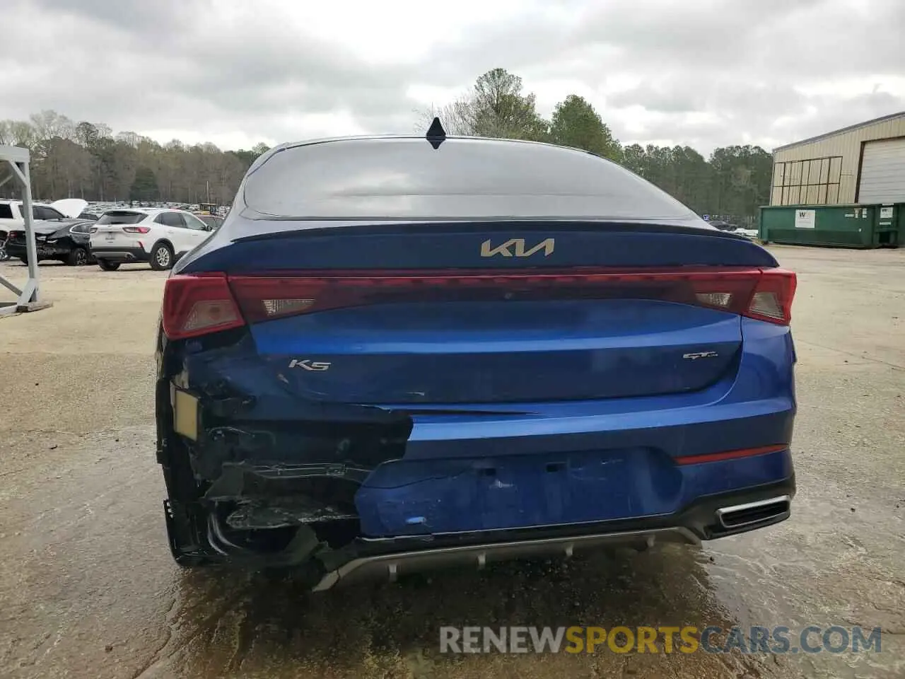 6 fotografías del automóvil dañado 5XXG64J2XNG083561 KIA K5 2022