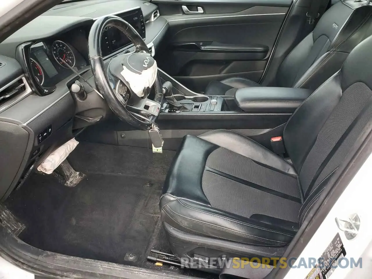 7 fotografías del automóvil dañado 5XXG64J2XNG097914 KIA K5 2022