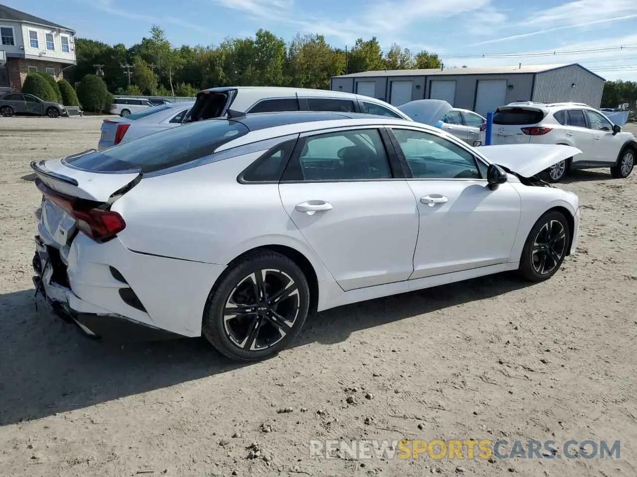 3 fotografías del automóvil dañado 5XXG64J2XNG121807 KIA K5 2022