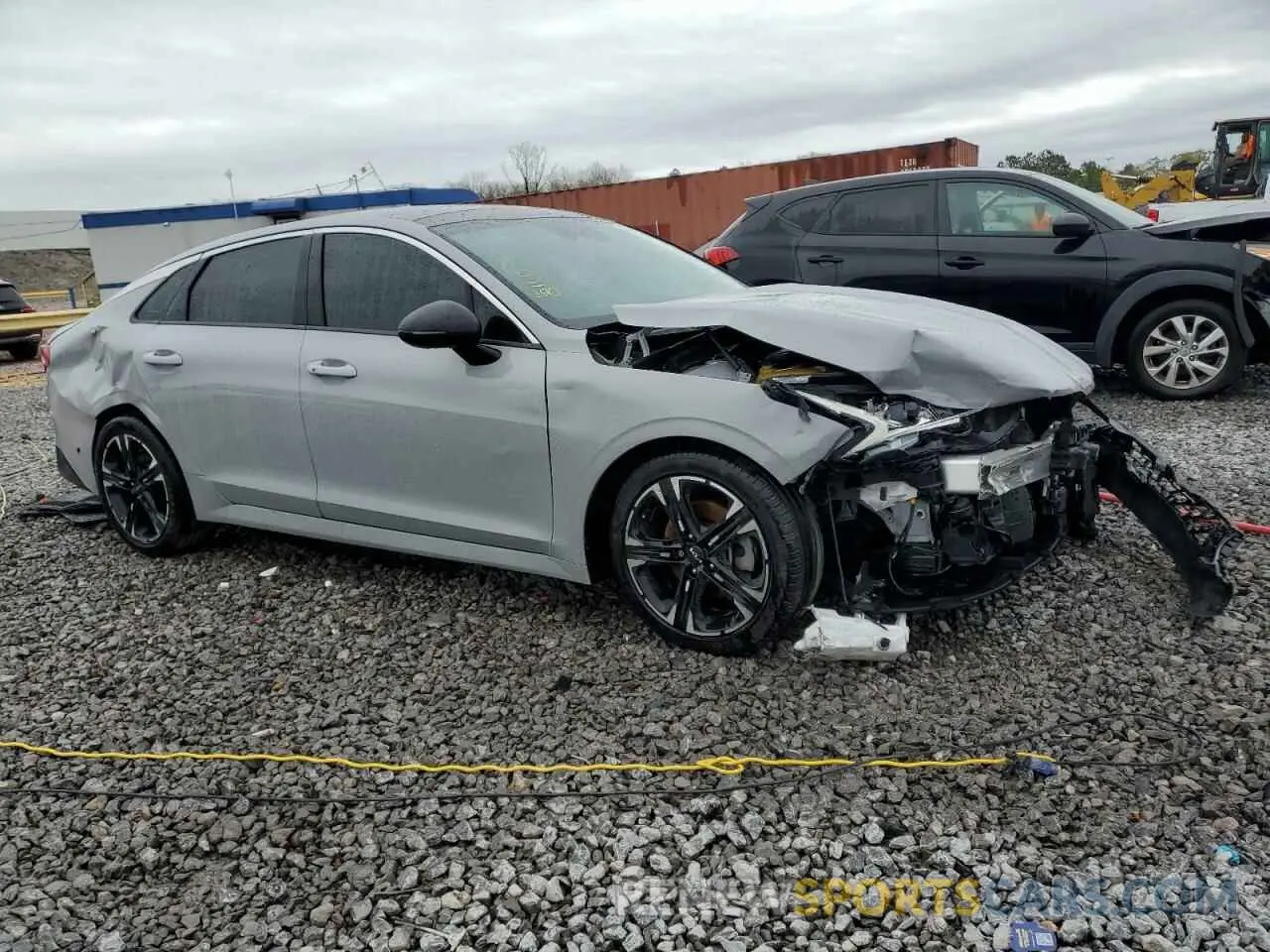 4 fotografías del automóvil dañado 5XXG64J2XNG154869 KIA K5 2022