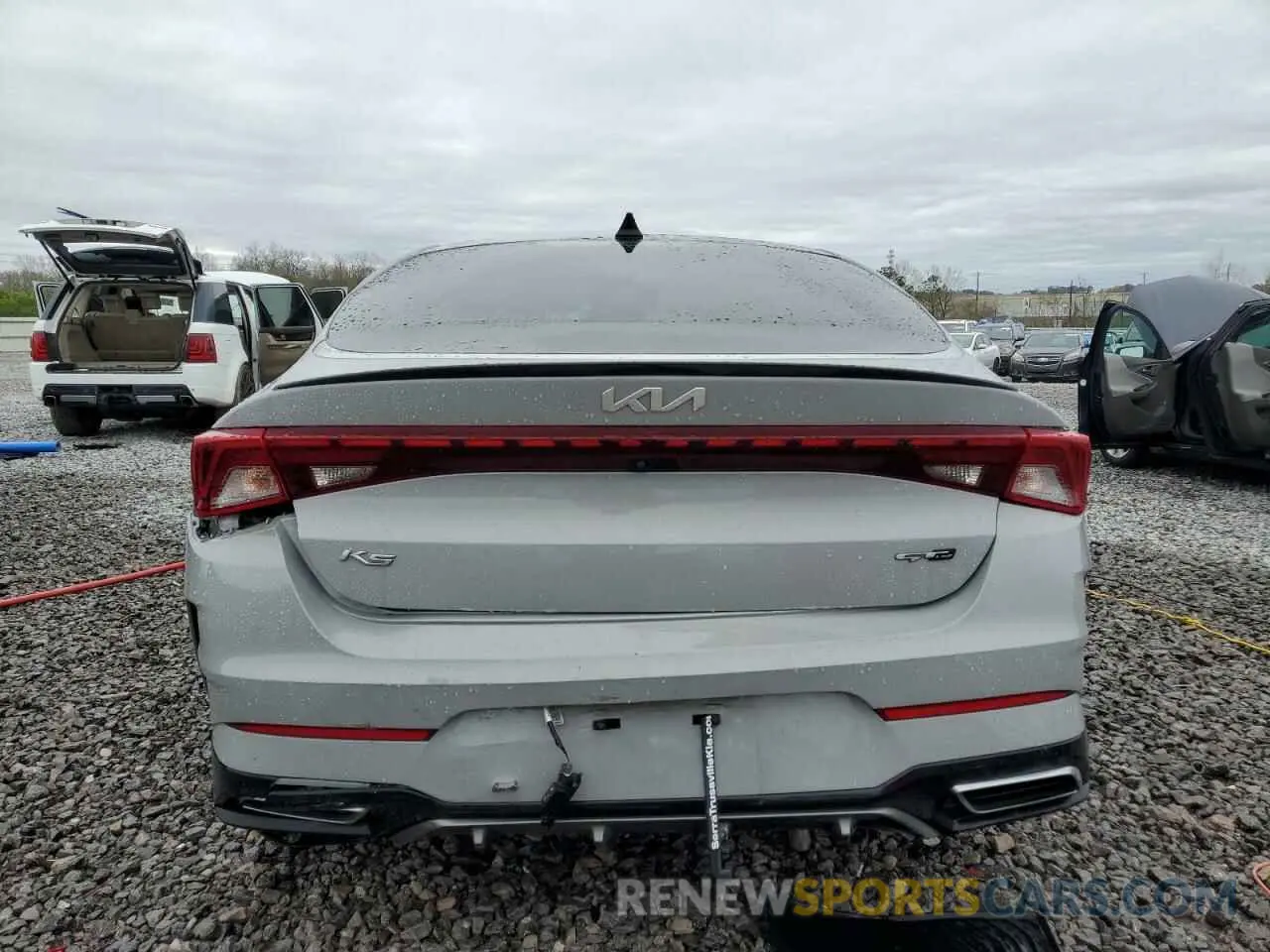 6 fotografías del automóvil dañado 5XXG64J2XNG154869 KIA K5 2022
