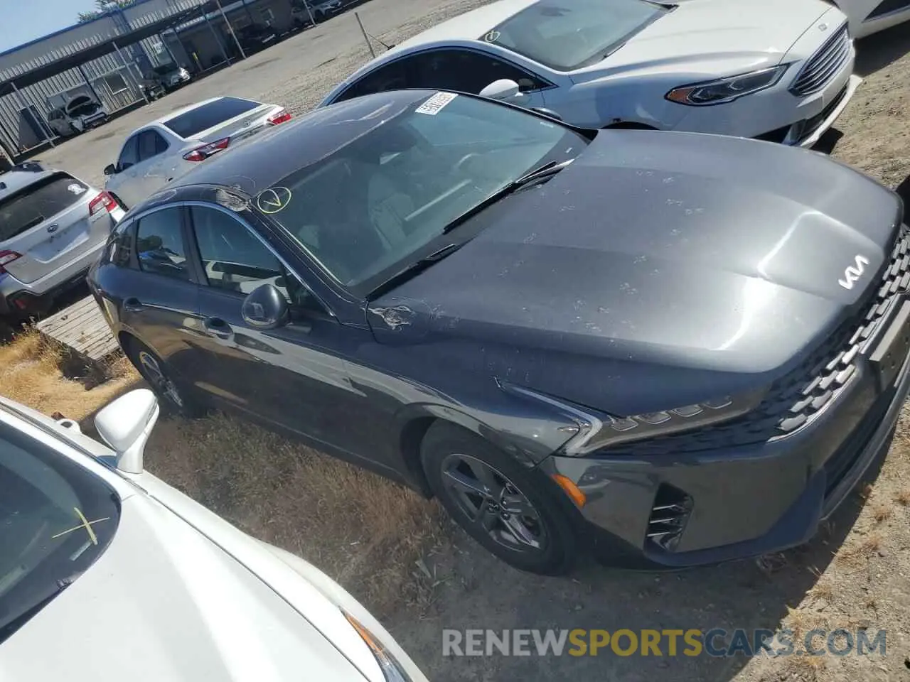 4 fotografías del automóvil dañado 5XXG14J20PG220010 KIA K5 2023