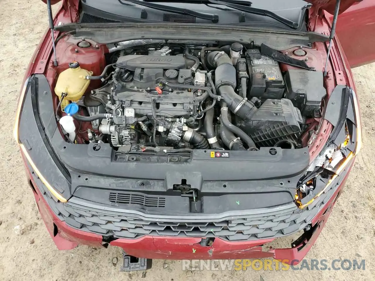 11 fotografías del automóvil dañado 5XXG14J20PG220525 KIA K5 2023