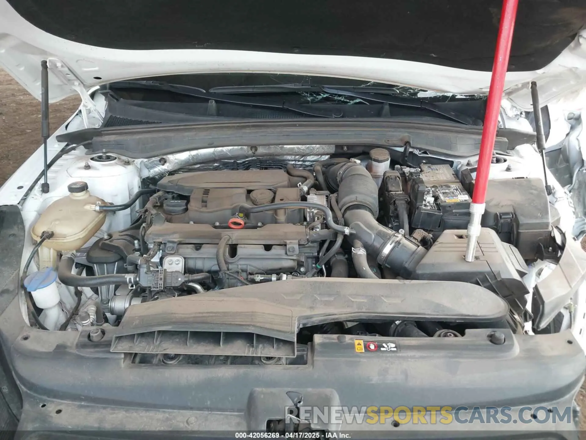 10 fotografías del automóvil dañado 5XXG14J21PG207928 KIA K5 2023