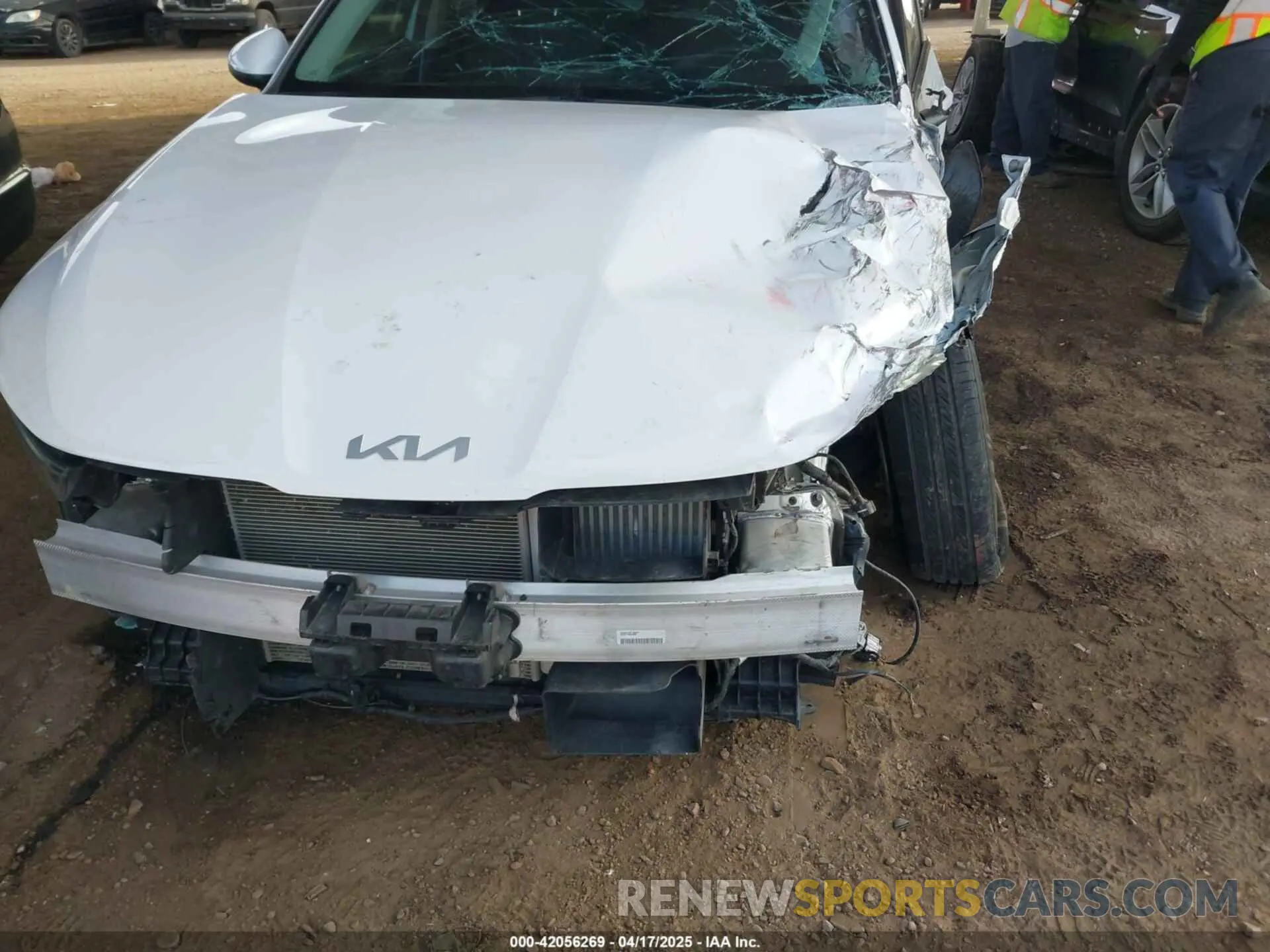6 fotografías del automóvil dañado 5XXG14J21PG207928 KIA K5 2023