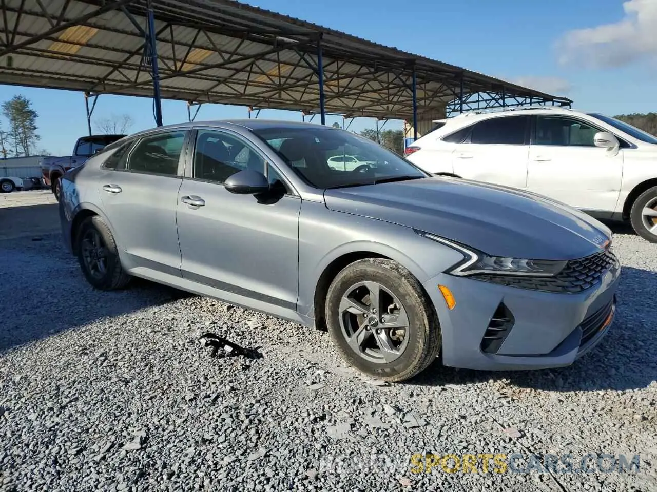 4 fotografías del automóvil dañado 5XXG14J21PG220291 KIA K5 2023