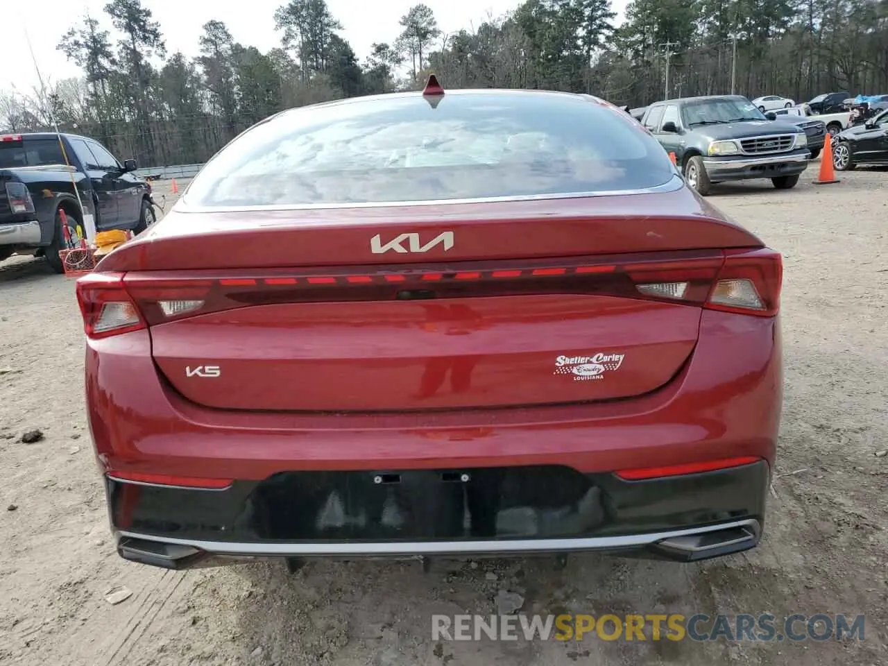 6 fotografías del automóvil dañado 5XXG14J22PG207775 KIA K5 2023