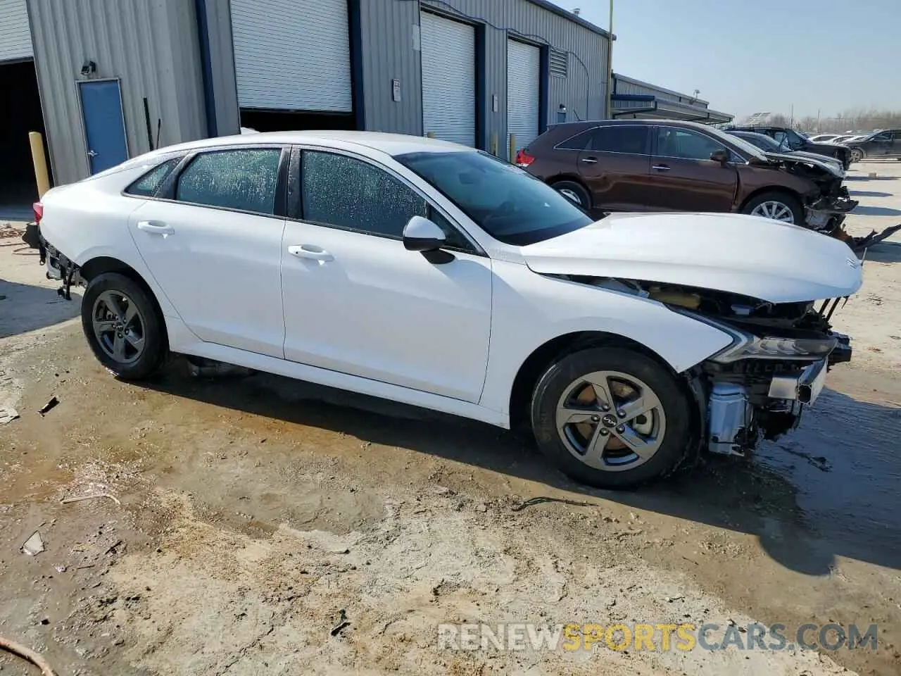 4 fotografías del automóvil dañado 5XXG14J22PG211471 KIA K5 2023
