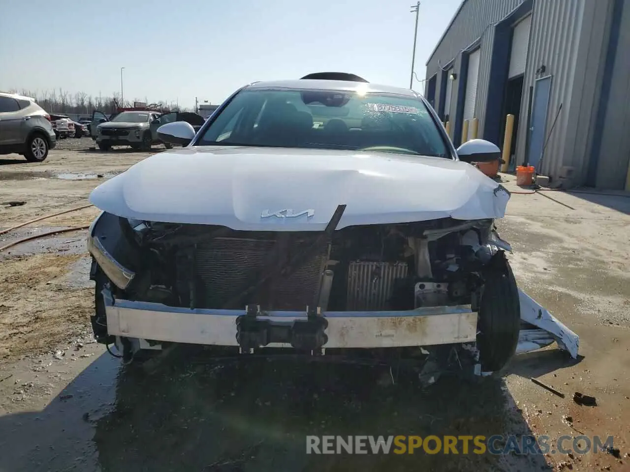 5 fotografías del automóvil dañado 5XXG14J22PG211471 KIA K5 2023
