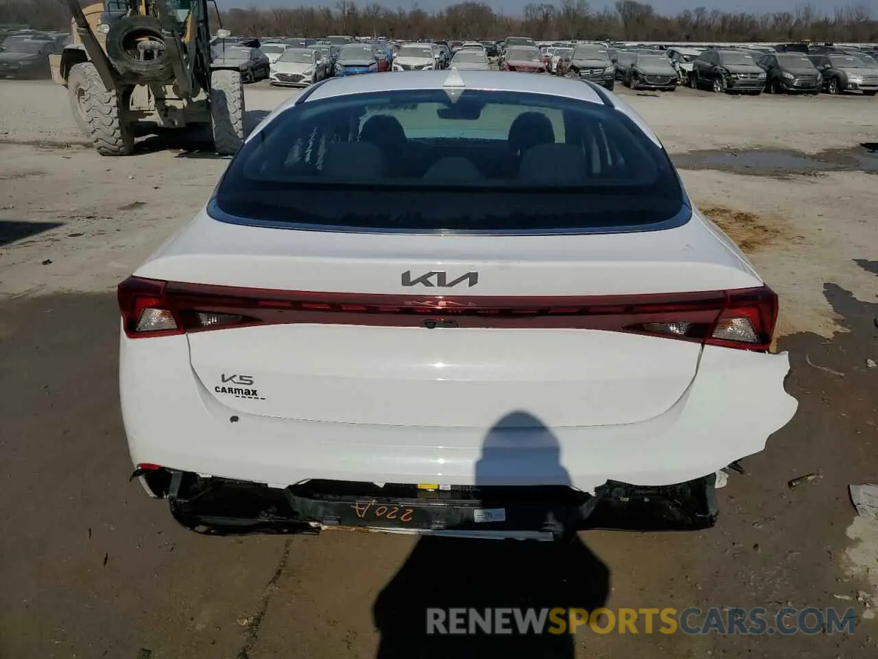 6 fotografías del automóvil dañado 5XXG14J22PG211471 KIA K5 2023