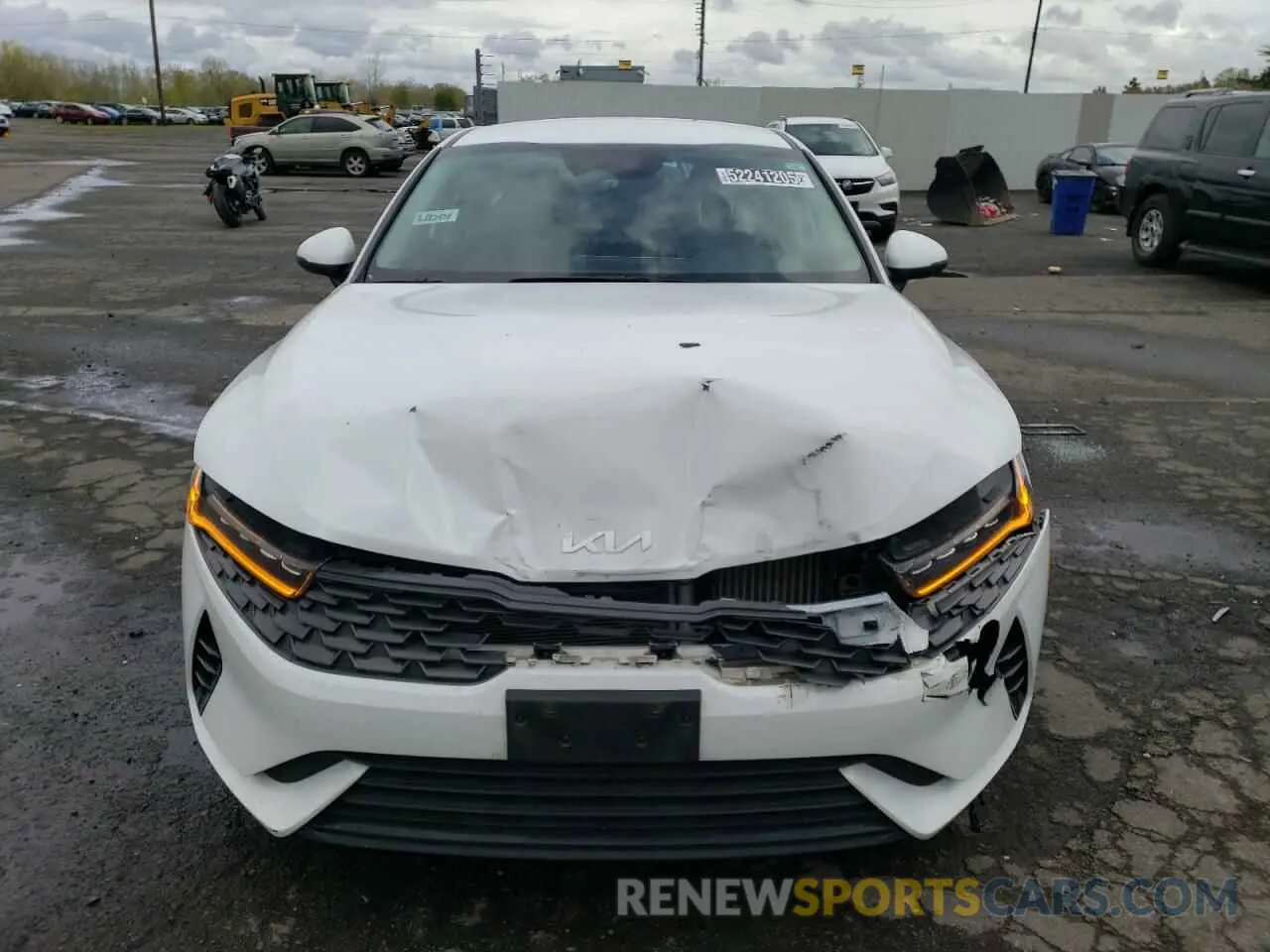5 fotografías del automóvil dañado 5XXG14J23PG204710 KIA K5 2023