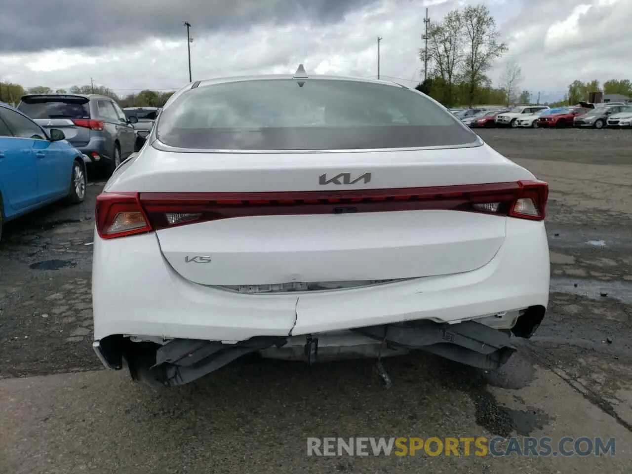 6 fotografías del automóvil dañado 5XXG14J23PG204710 KIA K5 2023