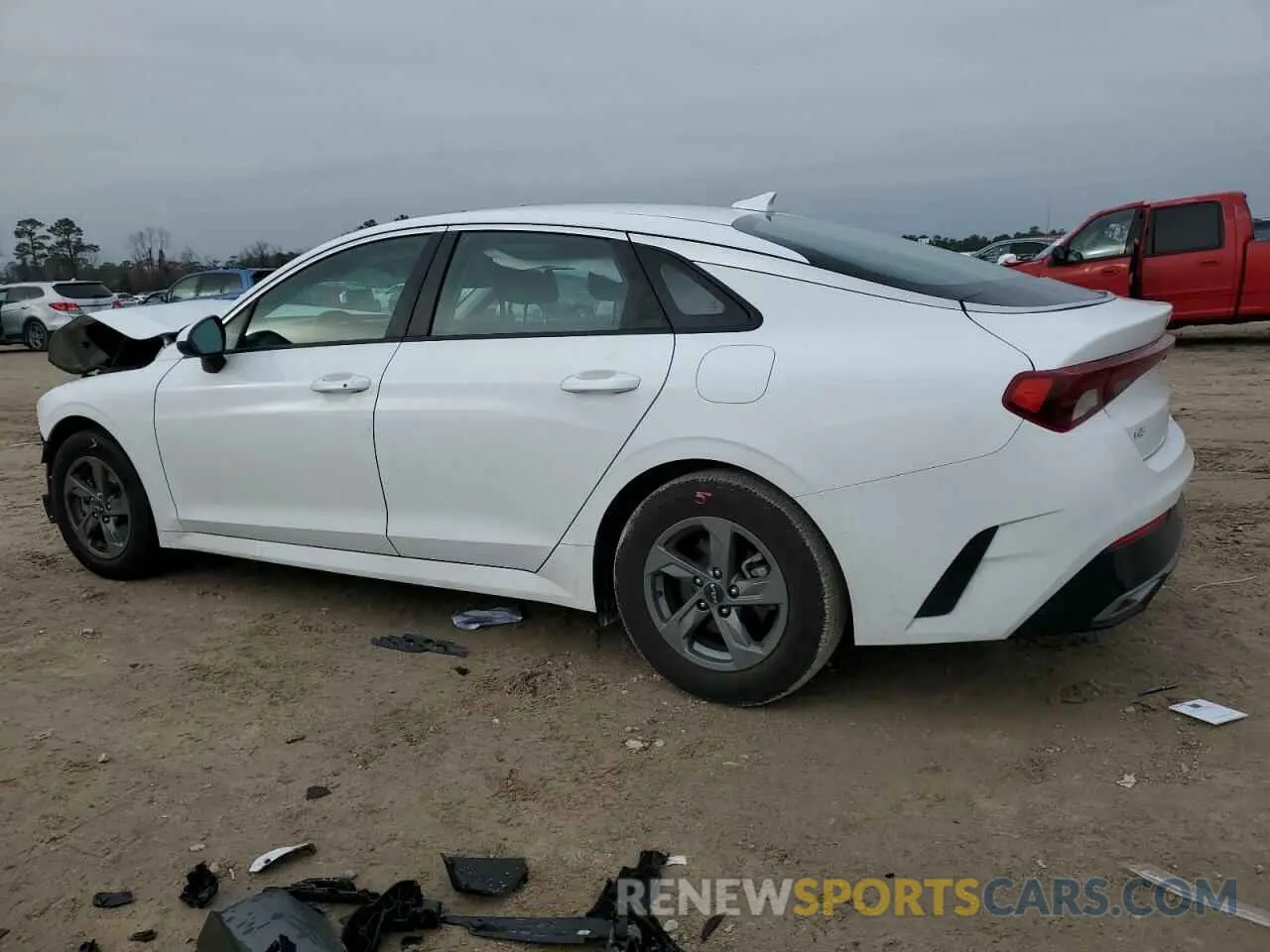 2 fotografías del automóvil dañado 5XXG14J24PG194902 KIA K5 2023